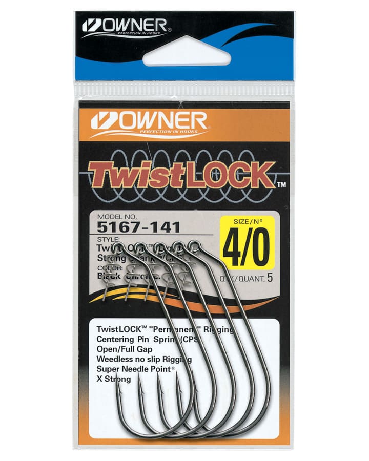 5167 Unweighted Twistlock Hooks Pack