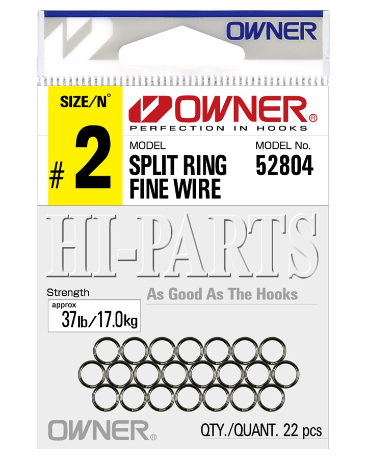 P-04 Fine Wire Split Rings Pack