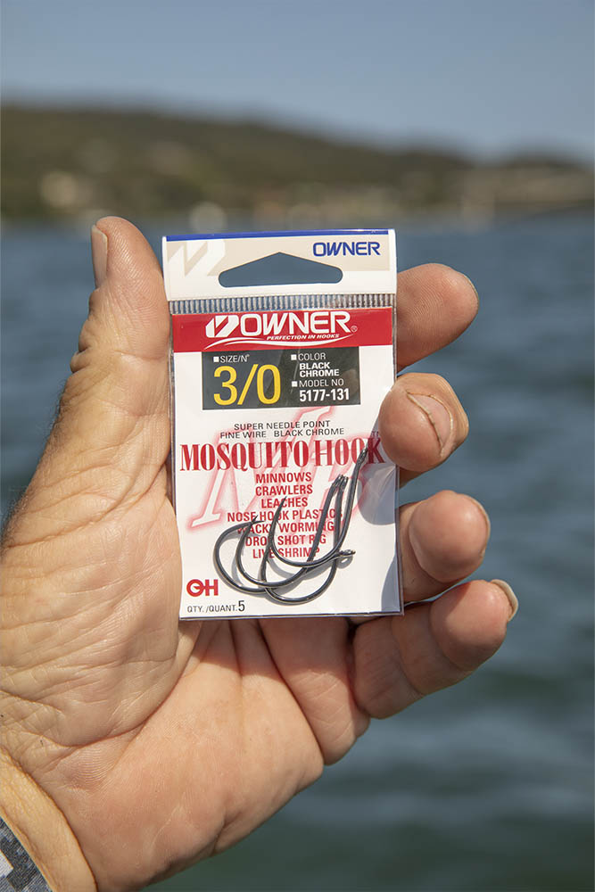 Owner Mosquito Hook, Live Bait Hook, Owner